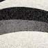 2' X 4' Gray Abstract Dhurrie Area Rug